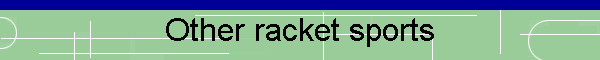Other racket sports
